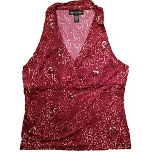 INC tank with sequin details